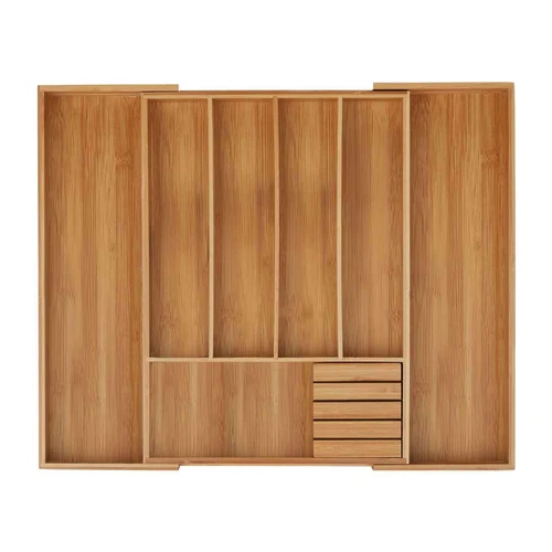 Stalo įrankių padėklas 5x32,5x44,5cm., šviesiai rudos spalvos