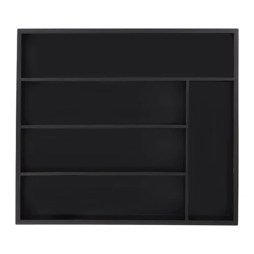 Stalo įrankių padėklas 5x34x30cm., juodos spalvos
