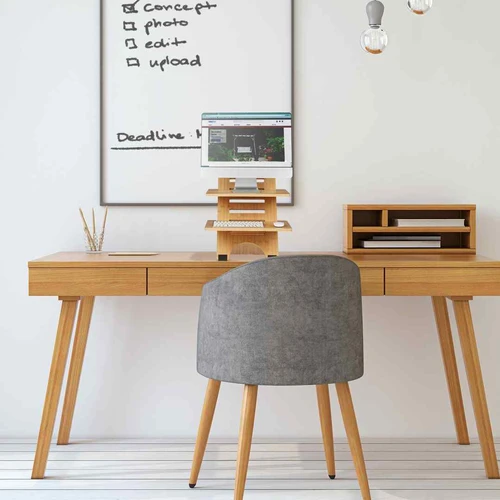Stalo konverteris Relaxdays 10046347.0, 2 lentynos, 47 × 61 × 61 cm - Darbo stalai