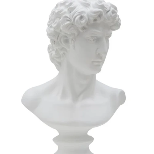 Statulėlė Mauro Ferretti 0116080000, Vyro galva, 21,5 × 34 × 14,5 cm