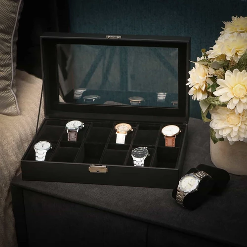 SONGMICS laikrodžių dėžutė – apsauga ir stilius viename