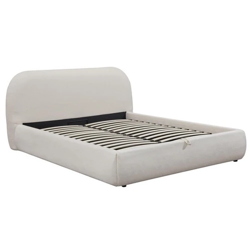 Miegamojo lova LUMINA su metalu ir medžio karkasu