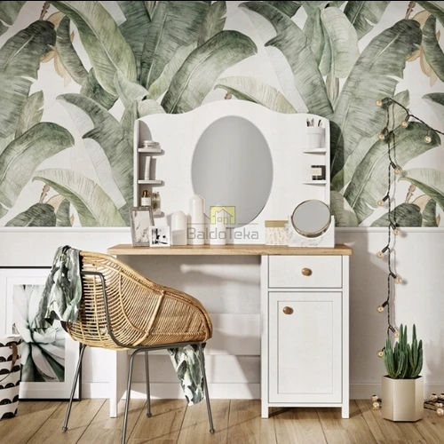 Ergonominis rašomasis stalas STORY SO-03 balta matinė