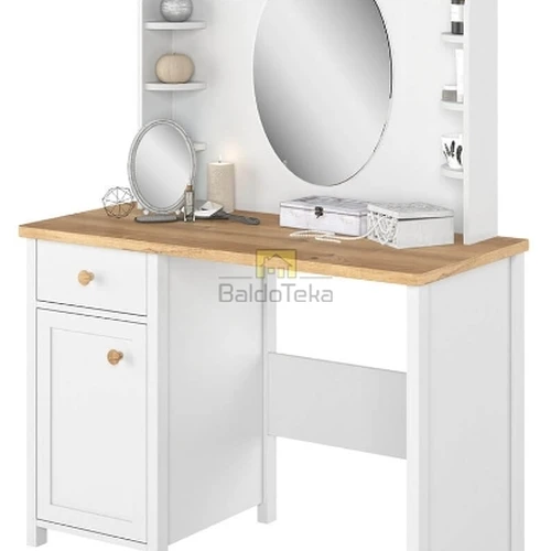 Komoda STORY SO-05 94x81x14 cm balta matinė