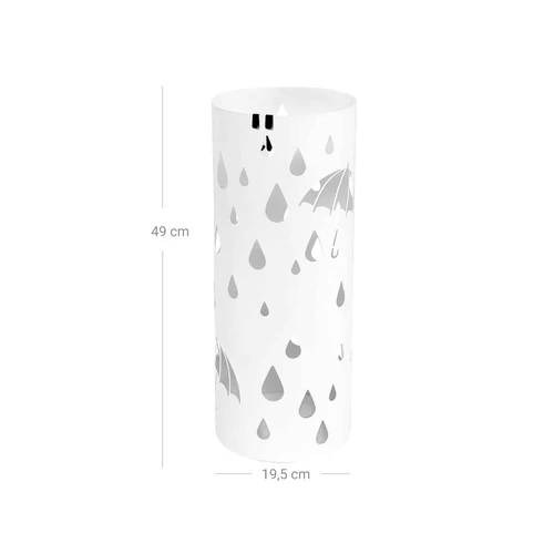 Modernus skėčio stovas su vandens lašų padėklu