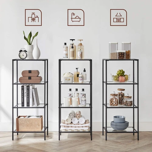 Tvarkinga stiklo ir metalo lentyna 6,3 kg