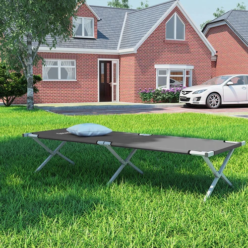 Stovyklavimo lova su oksfordo audiniu ir patraukliu dizainu