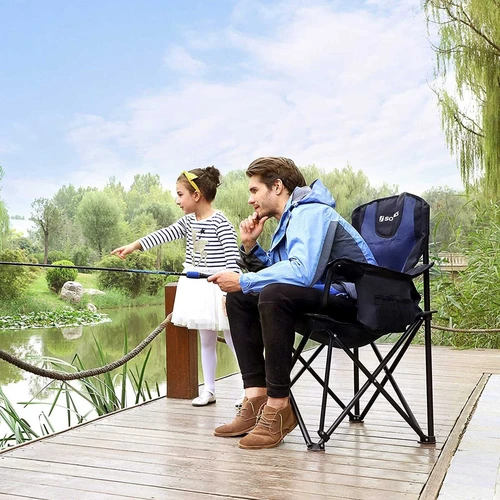 Lengva nešiojama kėdė su putplasčiu paminkštinimais