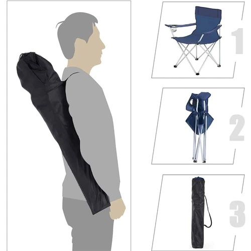 Tamsiai mėlynos kėdės su patogiais porankiais