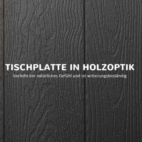 Stalas balkonui iki 6 žmonių