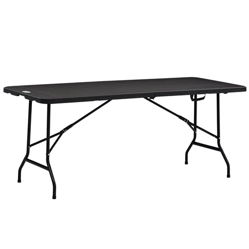 Sulankstomas lauko stalas, 6 vietos, 180 × 73 × 75,5 cm
