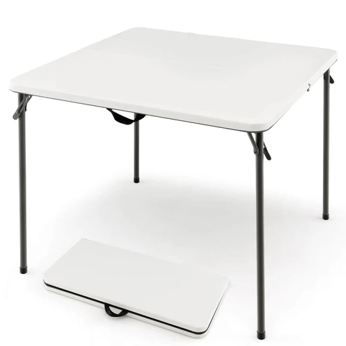 Sulankstomas lauko stalas, 86,4 × 86,4 × 73,7 cm