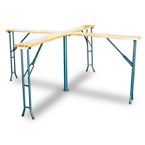 Sulankstomas lauko stalas Bituxx, iki 20 asmenų, 241 × 241 × 103 cm - Stalai