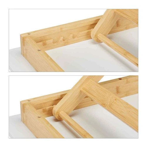 Sulankstomas lauko stalas Relaxdays 10046264.0, 4 aukščio lygiai, 105 × 70 × 50 cm - Stalai