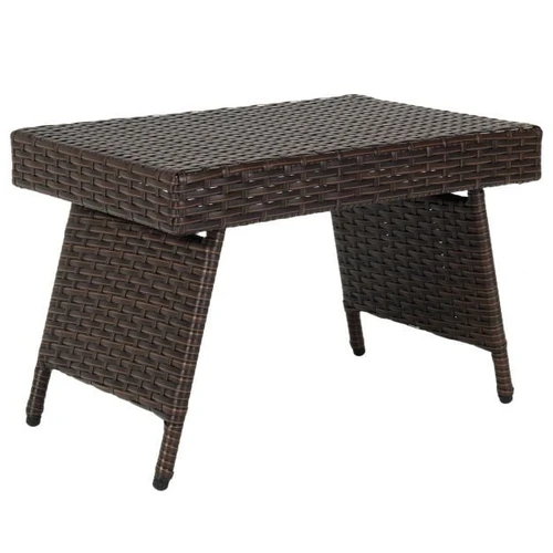 Sulankstomas lauko stalas, Rudas, 60 × 39 × 40 cm - Stalai