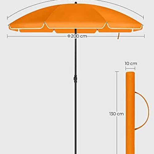 Skėtis su reguliuojamu gaubtu