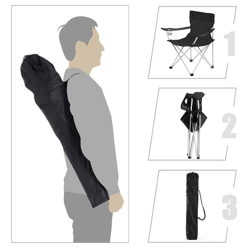 Juodos spalvos kėdės su patogiais porankiais