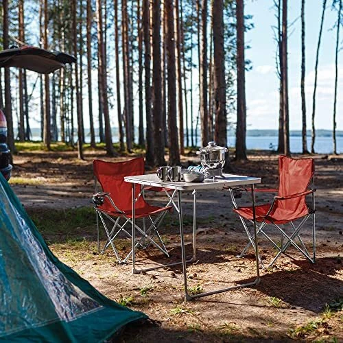 Lengvos ir patvarios kempingo kėdės SONGMICS