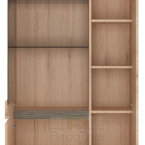 Moderni spinta San Remo spalva su frezuotomis rankenėlėmis