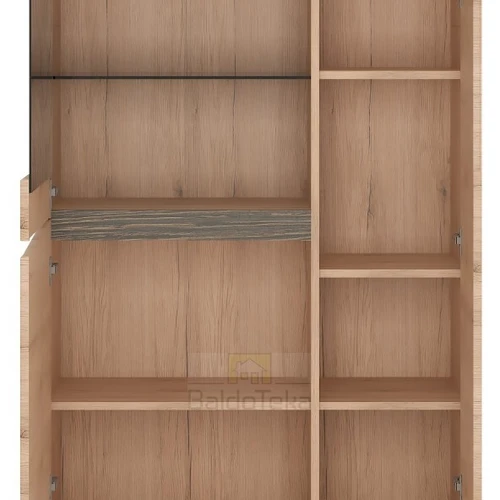 Moderni spinta San Remo spalva su frezuotomis rankenėlėmis