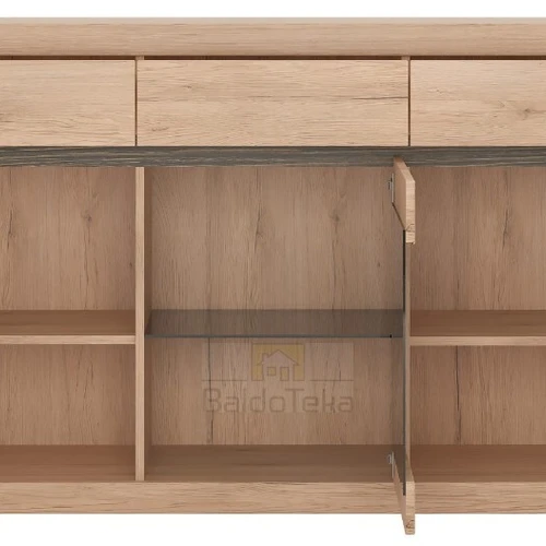 Moderni spinta San Remo spalva su apšvietimo pasirinkimu