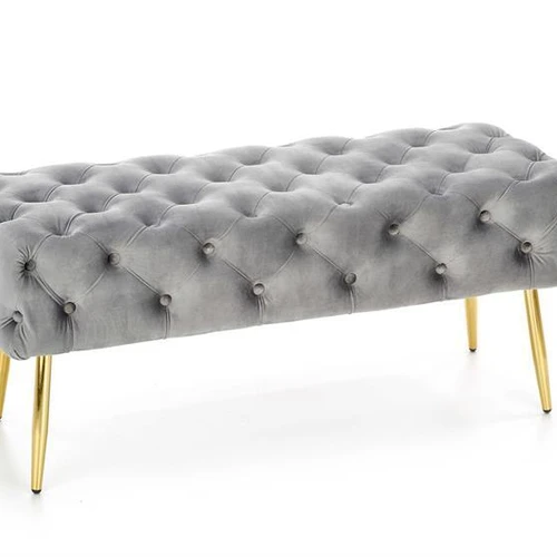 Tamsiai žalias aksominis apmušalas su chromuoto plieno pagrindu