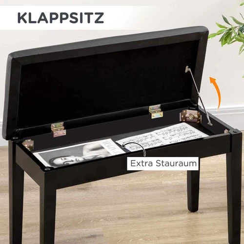 Pianino suolas su apsauginiais grindų dangteliais