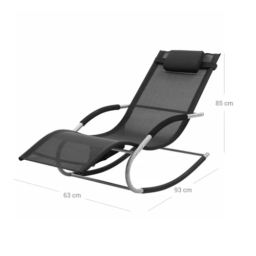 Lauko kėdė SONGMICS – komfortas paplūdimyje, stovyklavietėje ar sode