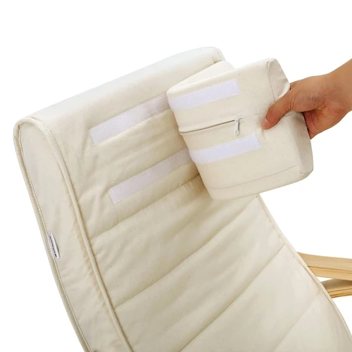 Moderni kėdė su lengvai valomu užvalkalu