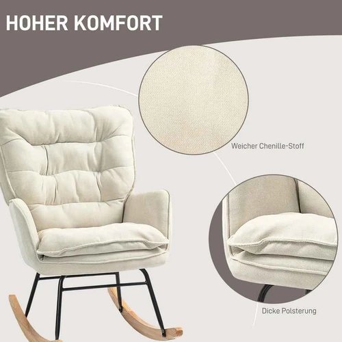 Supamas fotelis Homcom 71x98,5x97cm., įvairių spalvų - Foteliai