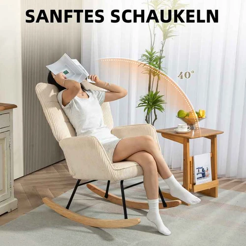 Supamas fotelis Homcom 98x71x101cm., įvairių spalvų - Foteliai
