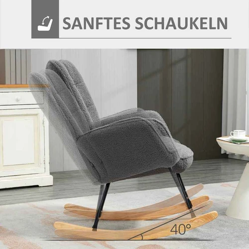 Supamas fotelis Homcom 98x71x101cm., įvairių spalvų - Foteliai