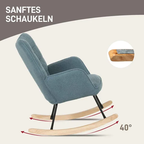 Supamas fotelis Homcom 98x71x101cm., įvairių spalvų - Foteliai