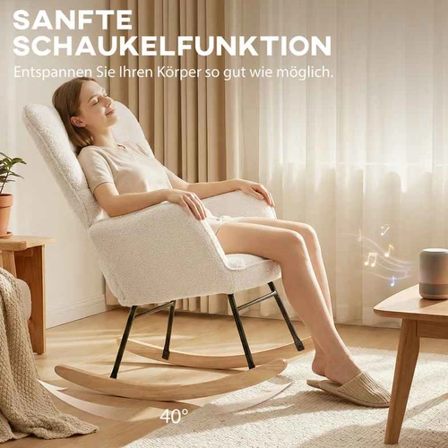 Supamas fotelis Homcom 98x71x101cm., įvairių spalvų - Foteliai
