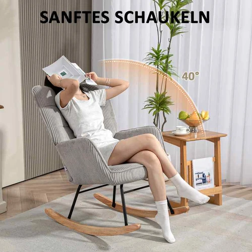 Supamas fotelis Homcom 98x71x101cm., įvairių spalvų - Foteliai
