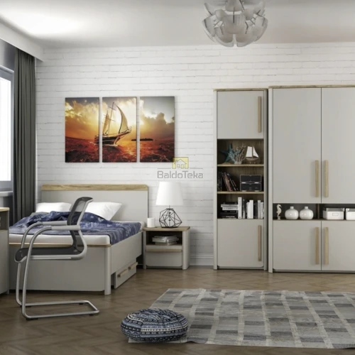 Lova 120x200 cm su LMDP rėmu