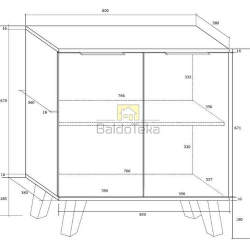 Kompaktiška spinta su plona LMDP plokšte