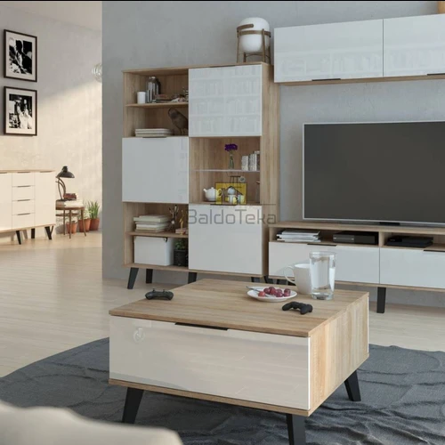 Kompaktiška spinta su moderniu dizainu