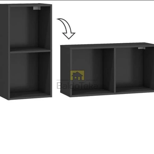 Kompaktiška lentyna 80x40x28 cm, 16 mm LMDP, individuali spalva