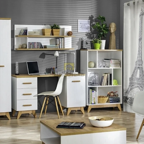 Erdvi spinta su natūraliomis medinėmis kojelėmis