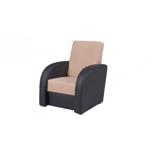 Patogi fotelė su „Lux 24“ apdaila ir gofruotomis spyruoklėmis