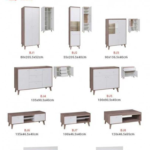 Grindų spintelė BJ3 su 4 spalvų pasirinkimu