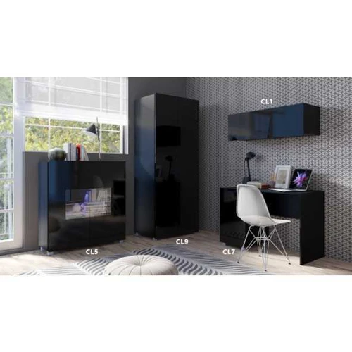 Moderni komoda su auksiniu ąžuolu