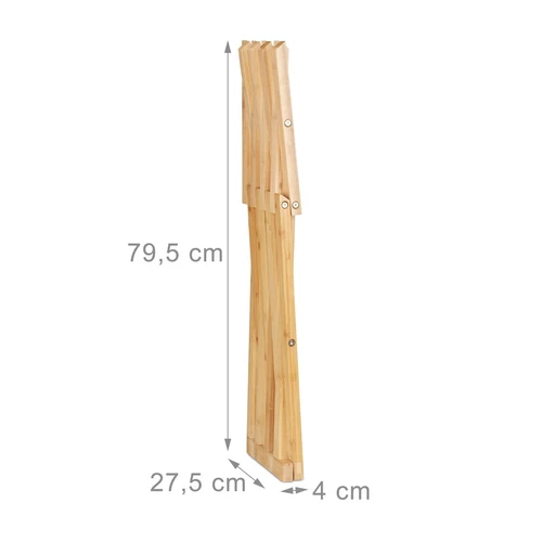 Taburetė Relaxdays 10021853.0, sulankstoma, 32,2 × 42 × 27,5 cm - Pufai