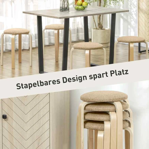 Taburetės, 4 vnt - Pufai