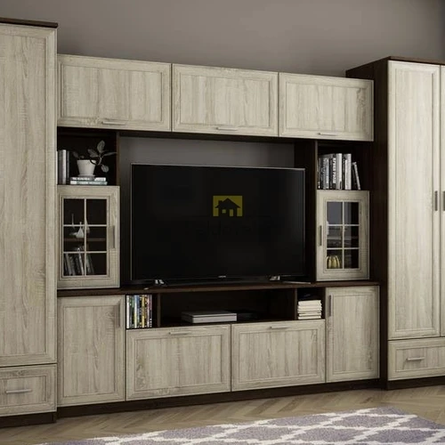 Moderni spinta 370x210x53 cm, 18 mm LMDP, individuali spalva