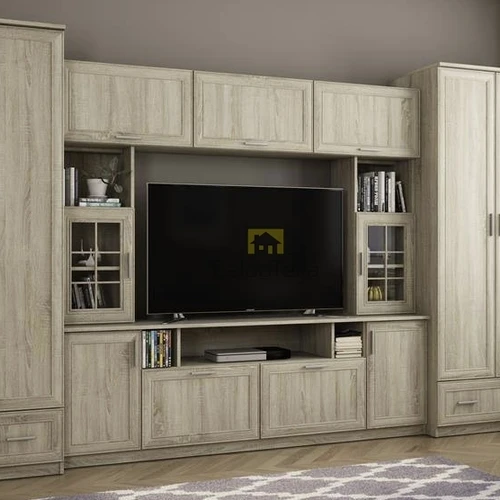 Praktiška spinta 370x210x53 cm, 18 mm LMDP, spalva pagal pageidavimą