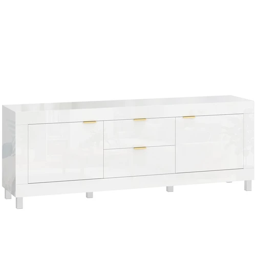 Televizoriaus spintelė, 2 spintelės, 2 stalčiai, 180 × 40 × 66 cm