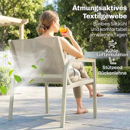 Terasos baldų komplektas, 4 dalių, 4 vietos, Žalia - Lauko baldų komplektai
