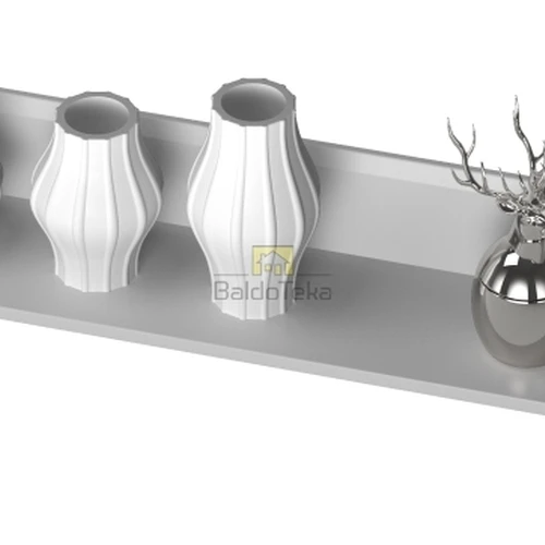 Aukštos kokybės LMDP/ABS TV pakaba sidabrinė pilka